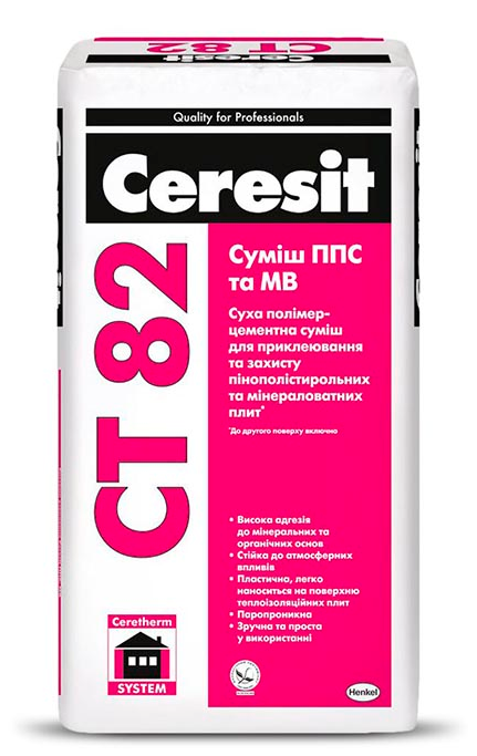 Клей для ППС и МВ Ceresit CT 82