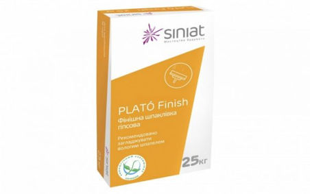 Siniat Plato ФінішНа обробка гіпсовим гіпсом (25 кг)